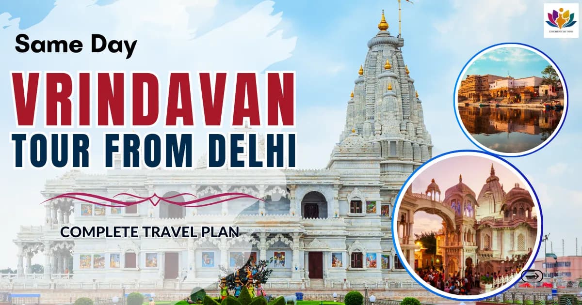 Same Day Vrindavan Tour from Delhi