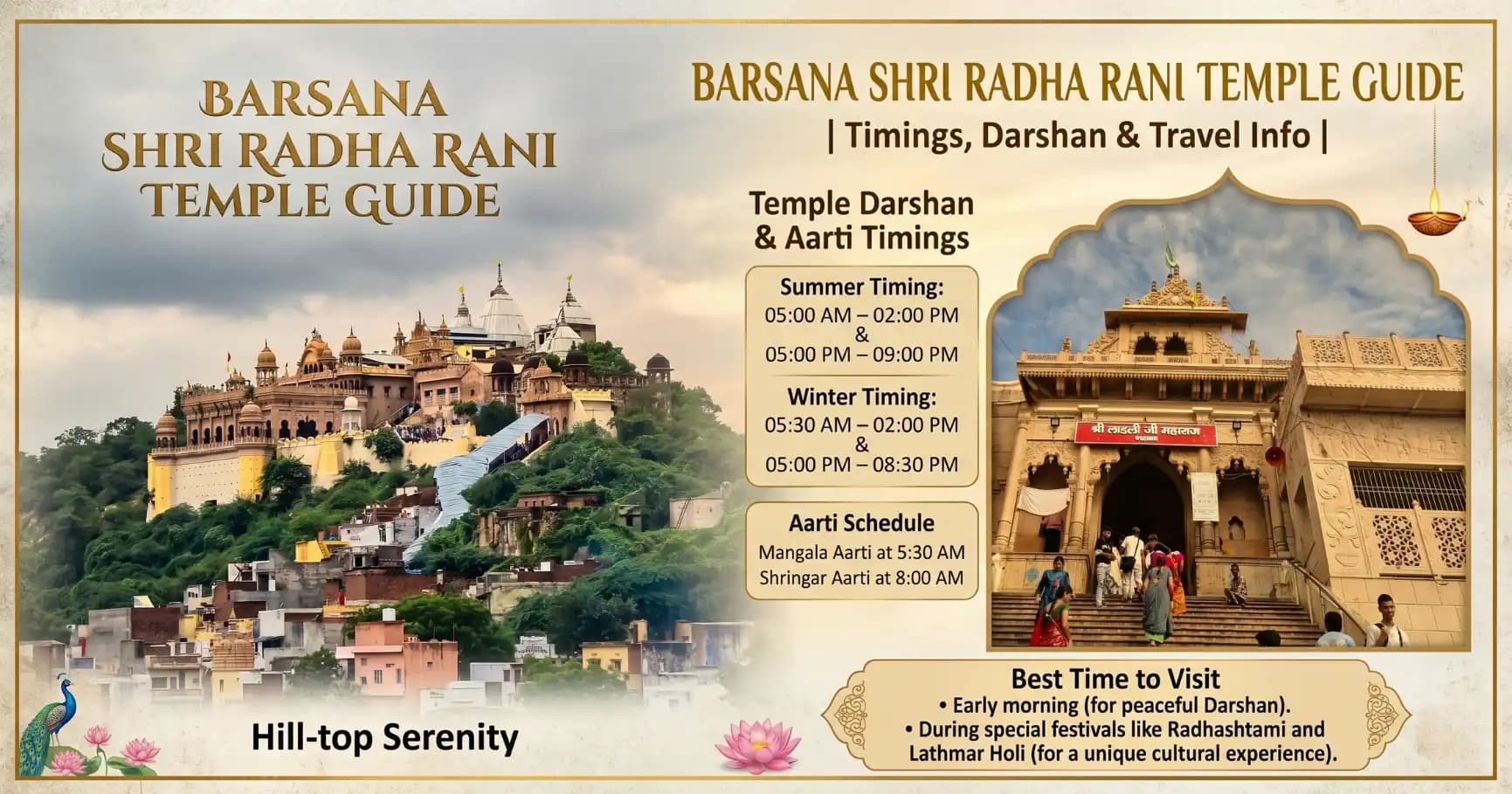 Barsana Shri Radha Rani Temple Guide