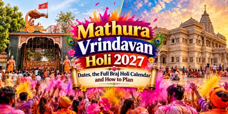 Mathura Vrindavan Holi