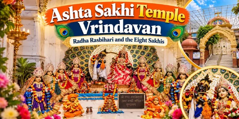 Ashta Sakhi Temple Vrindavan: Radha Rasbihari and the Eight Sakhis