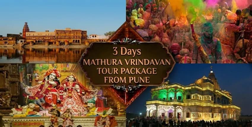 3 Days Mathura Vrindavan Tour Package from Pune