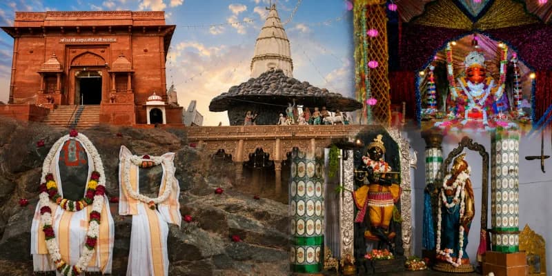 The Temples of Govardhan & the Mukharvind Shrines: Haridev, Mukharvind, Jatipura, Daan Ghati, Anyor & More - A Complete Guide